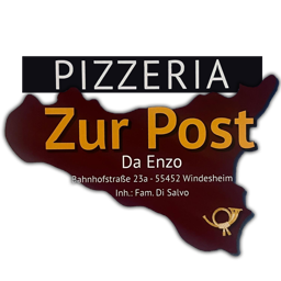 Pizzeria Zur Post Da Enzo logo.